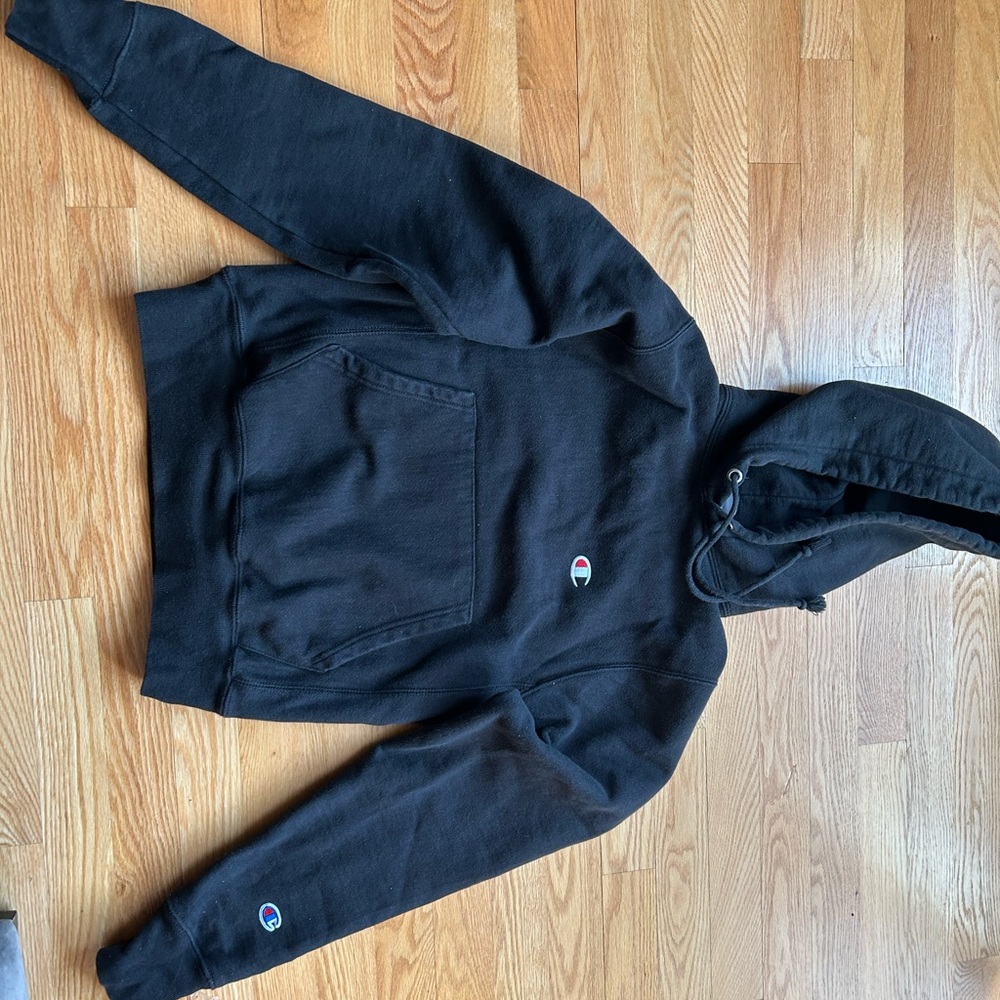 Champion Black Hoodie